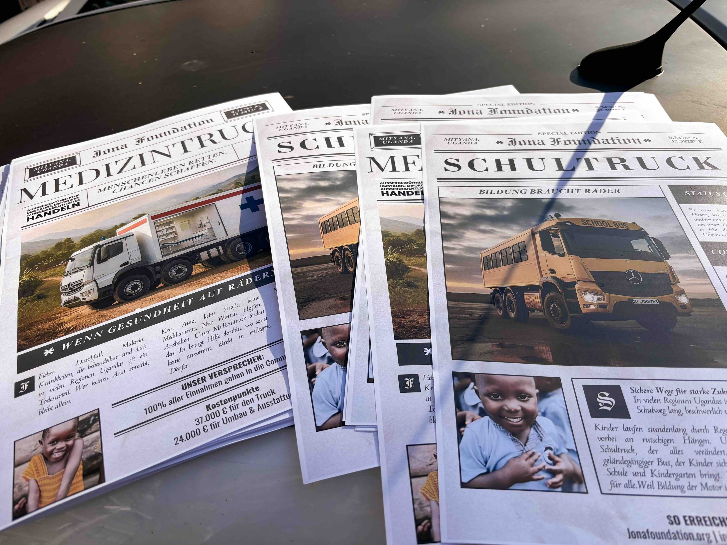 Der geplante Medizin- und Schultruck
