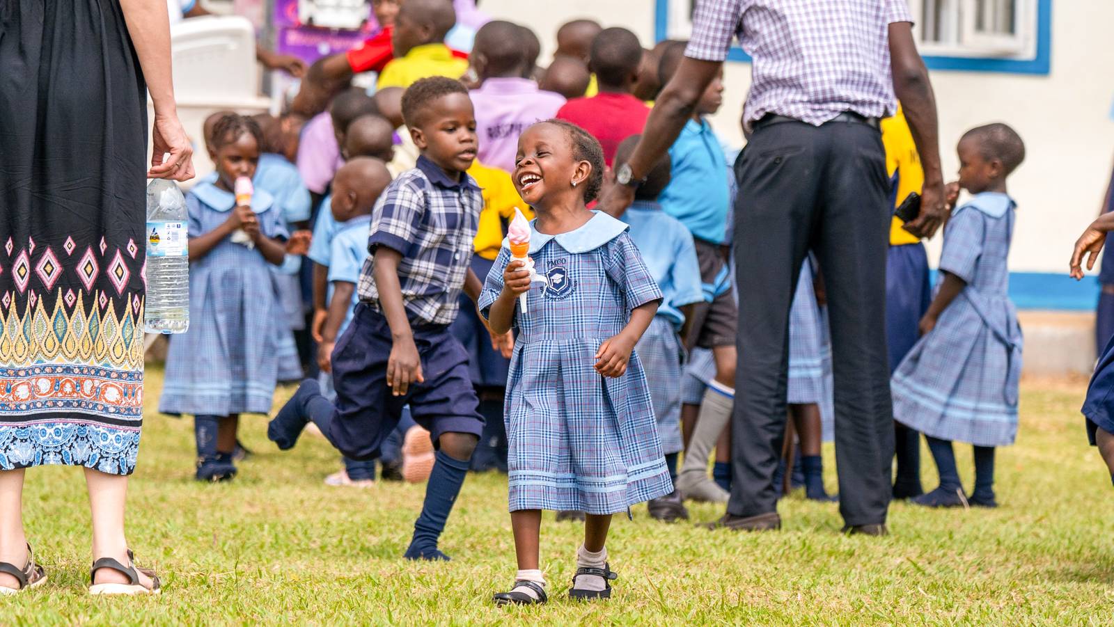Eröffnung des Kindergartens in Mityana