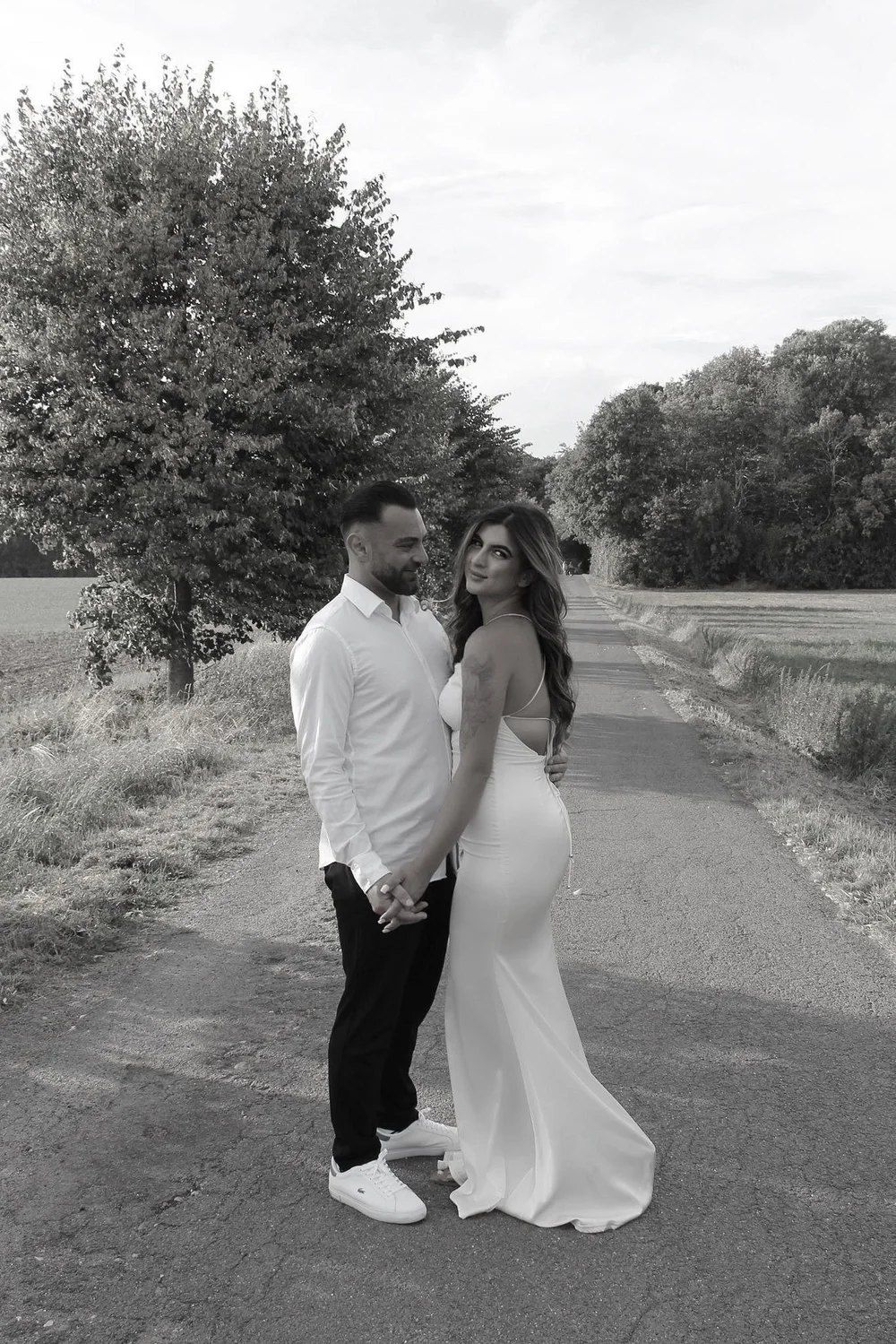 Juliette und Mert an ihrem Hochzeitstag